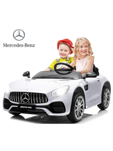 Carrinho Elétrico Infantil Mercedes Benz Amg branco