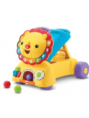 Andador Leãozinho Fisher Price com sons e música