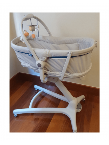Berço Para Bebê Baby Hug 4 In 1 Glacial Chicco 