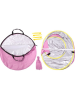 ALUGUEL - ROSA. Barraca De Praia Bebê, Pop Up Portátil Abrigo Solar Com Piscina, 50 + Proteção UV UPF &amp - ROSA
