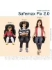 Cadeira Para Auto 9-36 Kg Isofix Safemax Fix 2.0 Cinza Litet - BB460