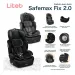 Cadeira Para Auto 9-36 Kg Isofix Safemax Fix 2.0 Cinza Litet - BB460