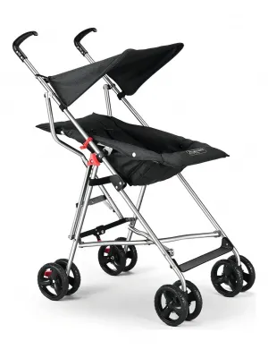 Carrinho De Bebê Guarda-chuva Pocket Preto - Multikids Baby