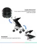 Carrinho De Bebê Guarda-chuva Pocket Preto - Multikids Baby