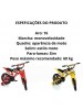 1 - Bike Moto Cross Amarela Aro 16